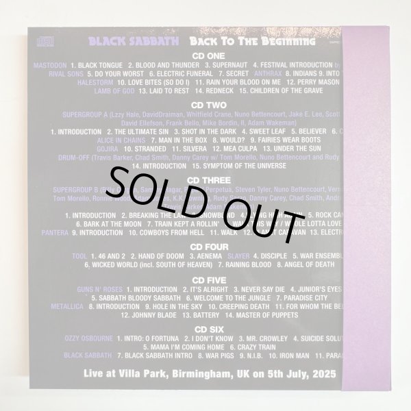 Photo8: BLACK SABBATH OZZY OSBOURNE - THE LAST SUPPER 6CD BOX WITH OBI [EMPRESS VALLEY]  (8)