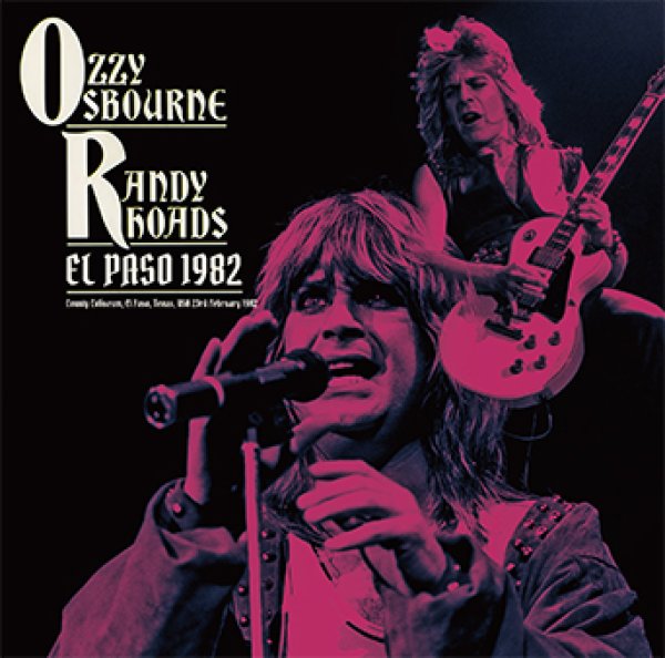 Photo1: OZZY OSBOURNE - EL PASO 1982 CD [ZODIAC 557] (1)