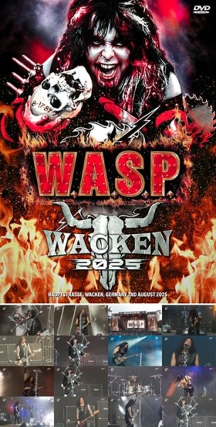 Photo1: W.A.S.P. - WACKEN 2025 DVDR [Shades 2413] (1)
