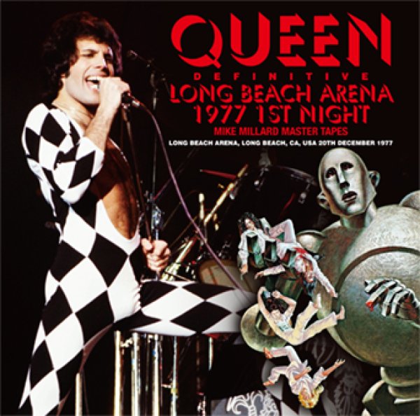 Photo1: QUEEN - DEFINITIVE LONG BEACH ARENA 1977 1ST NIGHT: MIKE MILLARD MASTER TAPES 2CD [Wardour-576] (1)