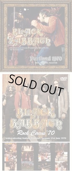 Photo2:  BLACK SABBATH - PORTLAND 1970: REEL TO REEL MASTER CD plus Bonus DVDR [ZODIAC 304] (2)