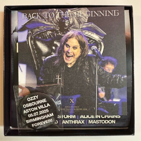Photo3: BLACK SABBATH OZZY OSBOURNE - THE LAST SUPPER 6CD BOX WITH OBI [EMPRESS VALLEY]  (3)