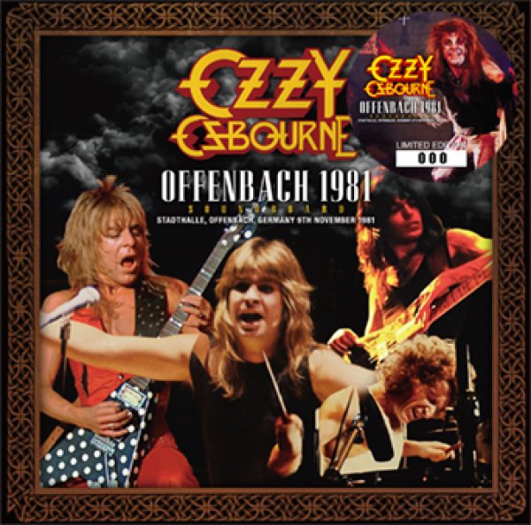 Photo1: OZZY OSBOURNE - OFFENBACH 1981 CD [ZODIAC 779] (1)