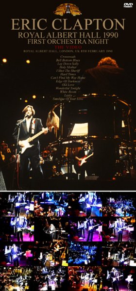 Photo1: ERIC CLAPTON - ROYAL ALBERT HALL 1990 FIRST ORCHESTRA NIGHT: THE VIDEO DVDR [Uxbridge 2572] (1)