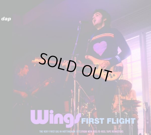 Photo1: PAUL McCARTNEY & WINGS -  WINGS FIRST FLIGHT : THE VERY FIRST GIG IN NOTTINGHAM 1972 FROM NEW REEL-TO-REEL TAPE REMASTERS CD [DAP] ★★★STOCK ITEM / SPECIAL PRICE★★★ (1)