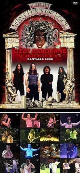 Photo1: OZZY OSBOURNE - MONSTERS OF ROCK SANTIAGO 1995 DVDR [Shades 2423] (1)
