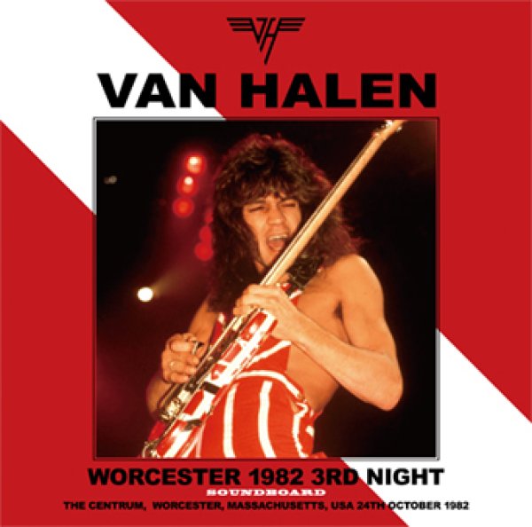 Photo1: VAN HALEN - WORCESTER 1982 3RD NIGHT Soundboard 2CD [ZODIAC 701] (1)