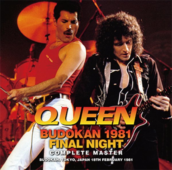 Photo1: QUEEN - BUDOKAN 1981 FINAL NIGHT: COMPLETE MASTER 2CD NEW SOURCE  [Wardour-475] (1)