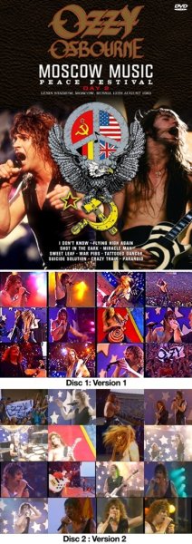 Photo1: OZZY OSBOURNE - MONSTERS OF ROCK SANTIAGO 1995 DVDR [Shades 2423] (1)