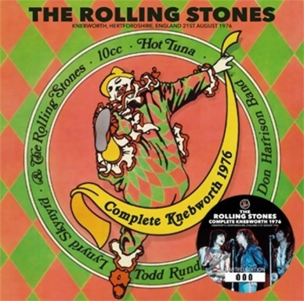 Photo1: THE ROLLING STONES - COMPLETE KNEBWORTH 1976 2CD (1)