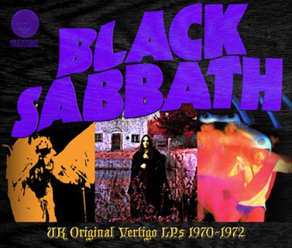 Photo1: BLACK SABBATH - UK ORIGINAL VERTIGO LPs 1970-1972 4CDR [Shades 2422] (1)
