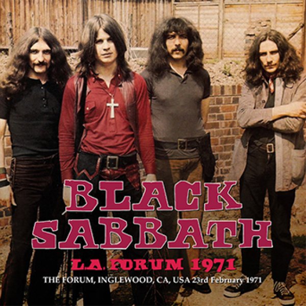 Photo1: BLACK SABBATH - L.A. FORUM 1971 CD [ZODIAC 431] (1)