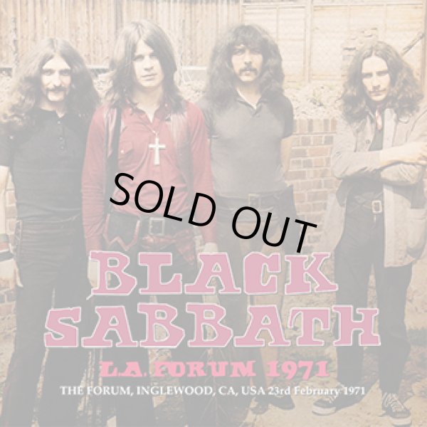 Photo1: BLACK SABBATH - L.A. FORUM 1971 CD [ZODIAC 431] ★★★STOCK ITEM / HOT WINTER SALE★★★ (1)
