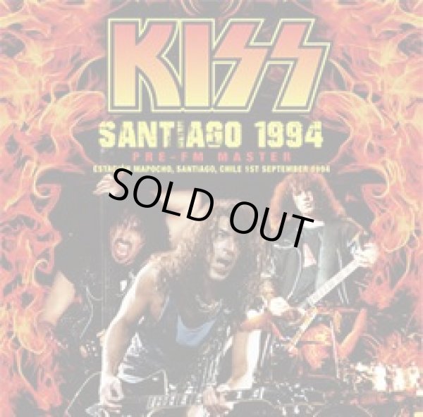 Photo1: KISS - SANTIAGO 1994 PRE-FM MASTER 2CD plus Bonus DVDR "SANTIAGO 1994 THE VIDEO" [ZODIAC 720] ★★★STOCK ITEM / HOT SPRING SALE★★★ (1)