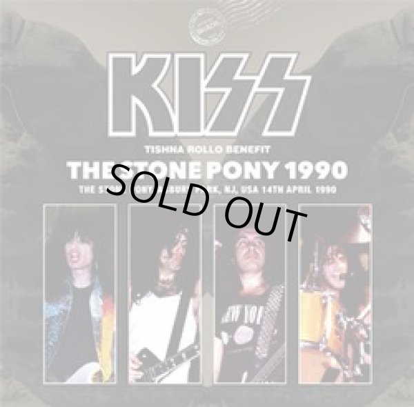 Photo1: KISS - THE STONE PONY 1990 CD UPGRADE plus Bonus DVDR "THE STONE PONY 1990: THE VIDEO" [ZODIAC 665] ★★★STOCK ITEM / HOT SPRING SALE★★★ (1)