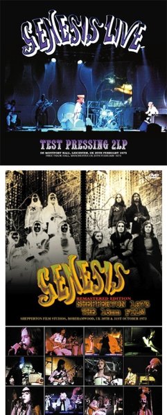 Photo2: GENESIS - LIVE : TEST PRESSING 2LP CD + Ltd Bonus DVDR "SHEPPERTON 1973 THE 16MM FILM" * 3rd Press [Virtuoso 261] (2)