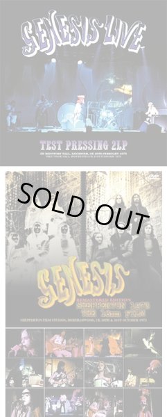 Photo2: GENESIS - LIVE : TEST PRESSING 2LP CD + Ltd Bonus DVDR "SHEPPERTON 1973 THE 16MM FILM" * 3rd Press [Virtuoso 261] ★★★STOCK ITEM / HOT WINTER SALE★★★ (2)