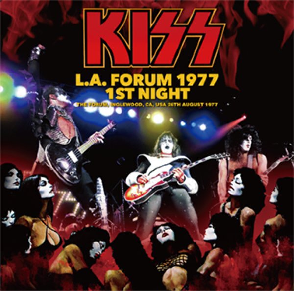 Photo1: KISS - L.A. FORUM 1977 1ST NIGHT CD [ZODIAC 654] (1)