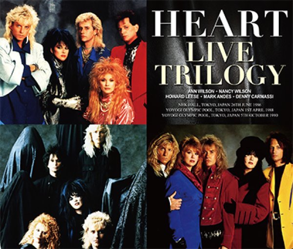 Photo1: HEART - LIVE TRILOGY 6CD [ZODIAC 284] (1)