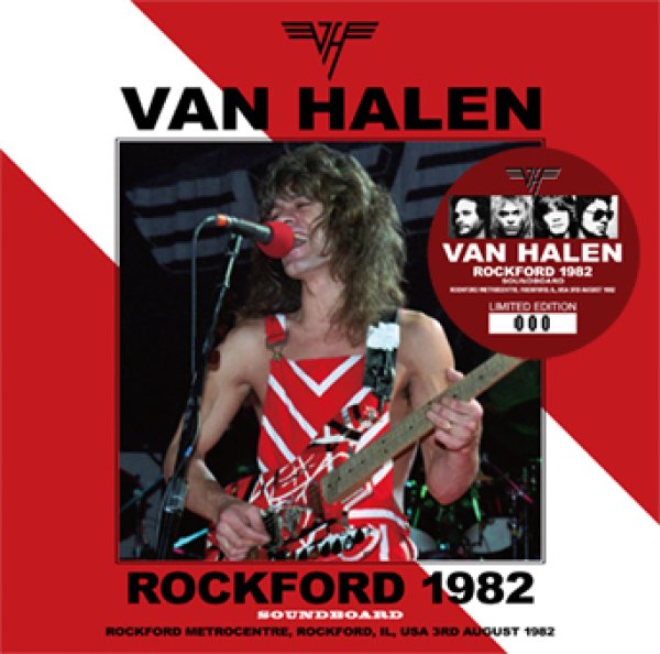 Photo1: VAN HALEN - ROCKFORD 1982 SOUNDBOARD 2CD [ZODIAC 783] (1)