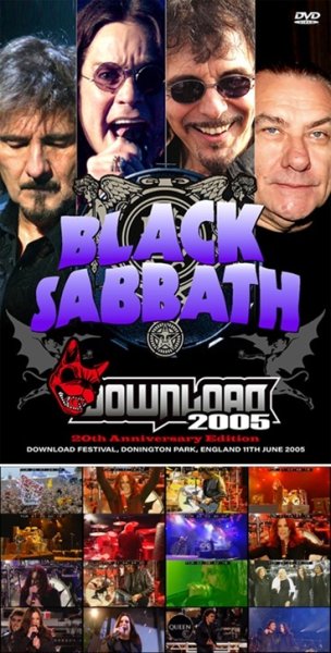 Photo1: BLACK SABBATH - DOWNLOAD 2005: 20TH ANNIVERSARY EDITION DVDR [Shades 2425] (1)