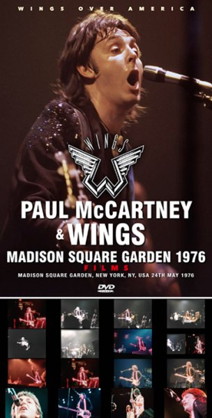 Photo1: PAUL McCARTNEY & WINGS - MADISON SQUARE GARDEN 1976: FILMS DVDR [Uxbridge 2579] (1)