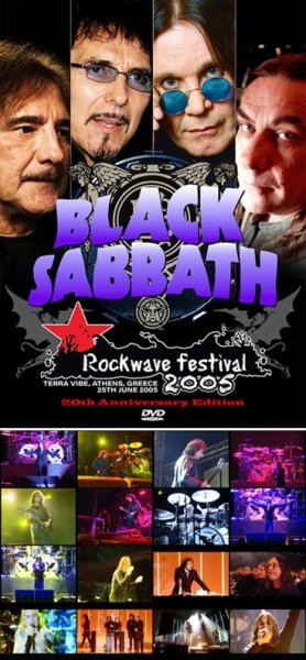 Photo1: BLACK SABBATH - ROCKWAVE FESTIVAL 2005: 20TH ANNIVERSARY EDITION DVDR [Shades 2426] (1)