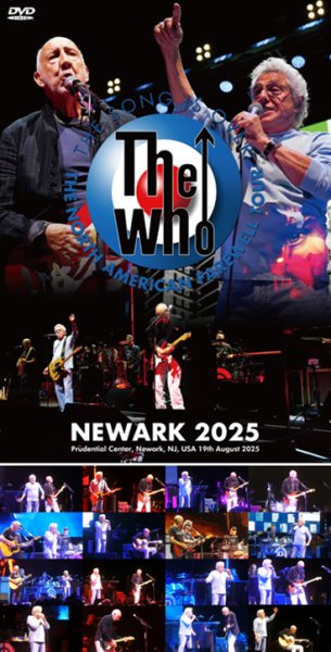 Photo1: THE WHO - NEWARK 2025 DVDR [Uxbridge 2580] (1)
