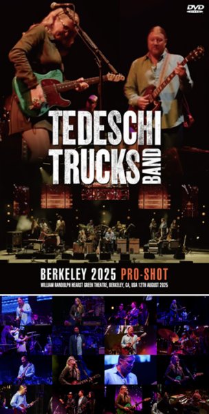 Photo1: TEDESCHI TRUCKS BAND - BERKELEY 2025 PRO-SHOT DVDR [Uxbridge 2583] (1)