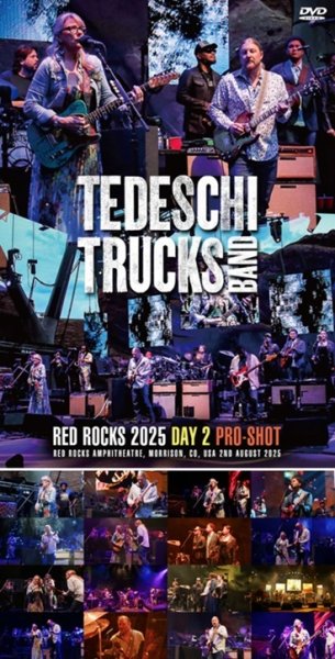 Photo1: TEDESCHI TRUCKS BAND - RED ROCKS 2025 DAY 2 PRO-SHOT 2DVDR [Uxbridge 2582] (1)