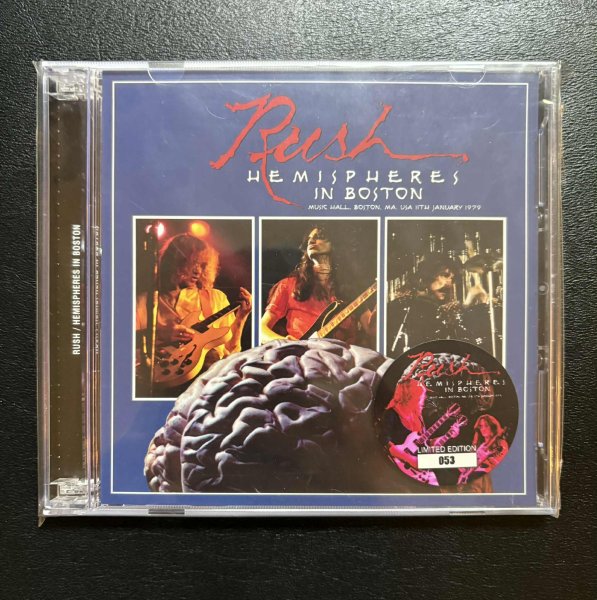Photo1: RUSH - HEMISPHERES IN BOSTON 2CD [Cygnus 023/024] ★★★STOCK ITEM / OUT OF PRINT★★★ (1)
