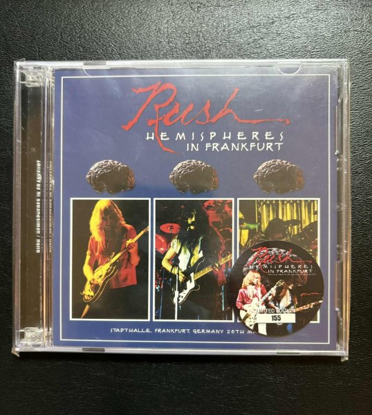 Photo1: RUSH - HEMISPHERES IN FRANKFURT 2CD [Cygnus 019] ★★★STOCK ITEM / OUT OF PRINT★★★ (1)