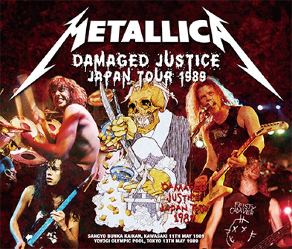 Photo1: METALLICA - DAMAGED JUSTICE JAPAN TOUR 1989 4CD [ZODIAC 374] (1)