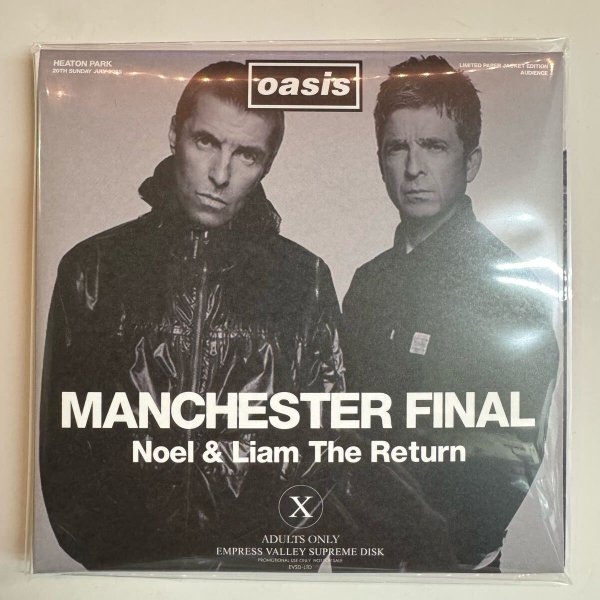 Photo1: OASIS - MANCHESTER FINAL 2CD [EMPRESS VALLEY] (1)