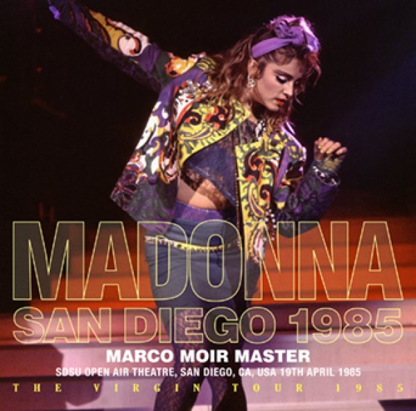 Photo1: MADONNA - SAN DIEGO 1985 MARCO MOIR MASTER CDR [Uxbridge 2523] (1)
