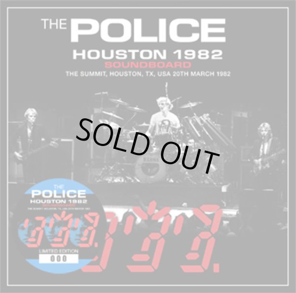 Photo1: THE POLICE - HOUSTON 1982 SOUNDBOARD CD [Wardour-682] ★★★STOCK ITEM / HOT WINTER SALE★★★ (1)