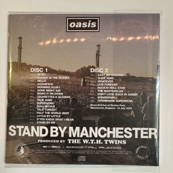 Photo2: OASIS - STAND BY MANCHESTER 2CD [EMPRESS VALLEY] (2)