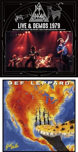 Photo1: DEF LEPPARD - LIVE & DEMOS 1979 CD plus Bonus CDR "FIRST STRIKE Remastered [ZODIAC 767] (1)