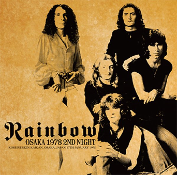 Photo1: RAINBOW - OSAKA 1978 2ND NIGHT 2CD [Rising Arrow-054] (1)