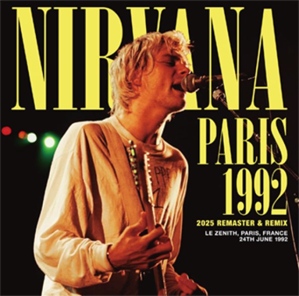Photo1: NIRVANA - PARIS 1992: 2025 REMASTER & REMIX CD [ZODIAC 714] (1)