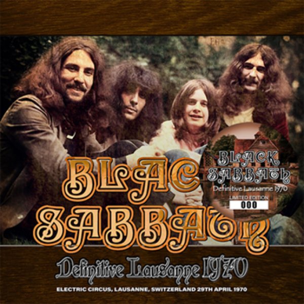 Photo1: BLACK SABBATH - DEFINITIVE LAUSANNE 1970 2CD [ZODIAC 789] (1)