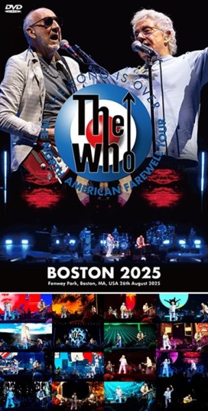 Photo1: THE WHO - BOSTON 2025 DVDR [Uxbridge 2593] (1)