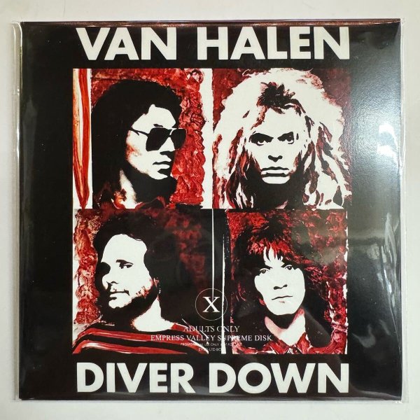 Photo1: VAN HALEN - UNRELEASED ALTERNATE “DIVER DOWN” ACETATE LP CD [EMPRESS VALLEY]  (1)