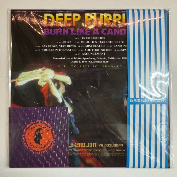 Photo2: DEEP PURPLE - BURN LIKE A CANDLE CD [EMPRESS VALLEY ALIAS] (2)