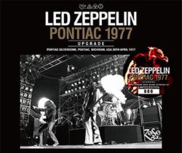 Photo1: LED ZEPPELIN - PONTIAC 1977: UPGRADE 3CD  ★★★STOCK ITEM / OUT OF PRINT / WITH STICKER★★★ (1)
