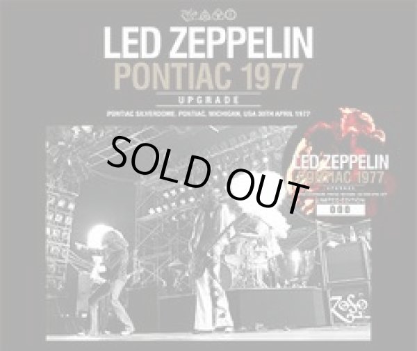 Photo1: LED ZEPPELIN - PONTIAC 1977: UPGRADE 3CD  ★★★STOCK ITEM / OUT OF PRINT / WITH STICKER★★★ (1)