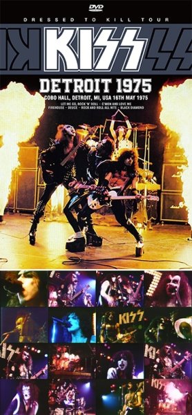 Photo1: KISS - DETROIT 1975 DVD (1)