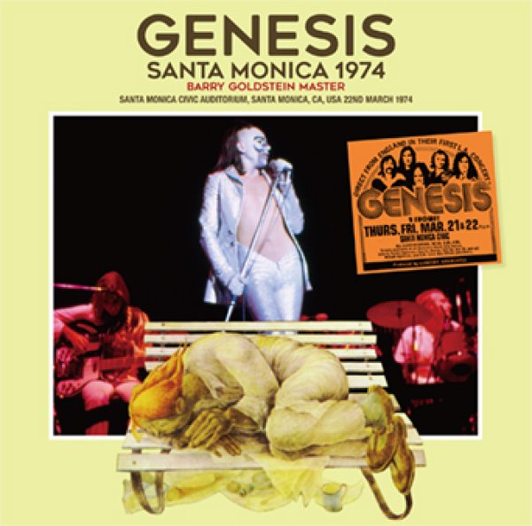 Photo1: GENESIS - SANTA MONICA 1974 Barry Goldstein Master CD [Virtuoso 515] (1)