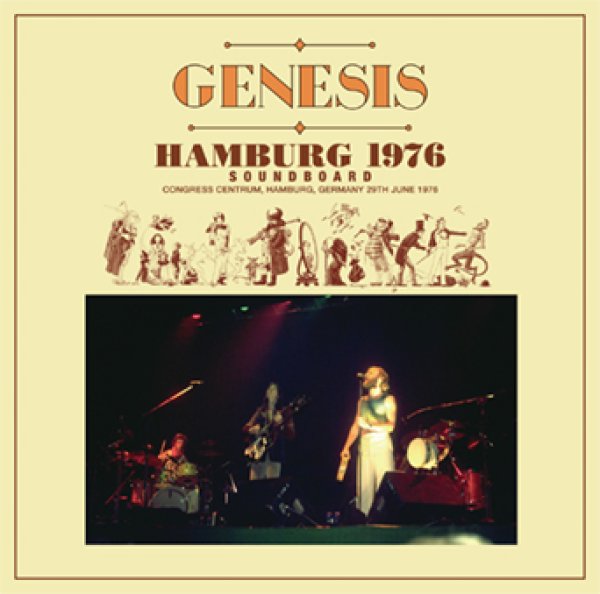 Photo1: GENESIS - HAMBURG 1976 SOUNDBOARD 2CD [Virtuoso 533/534] (1)