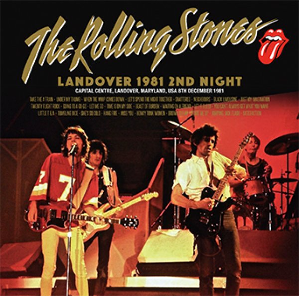 Photo1: THE ROLLING STONES - LANDOVER 1981 2ND NIGHT 2CD (1)